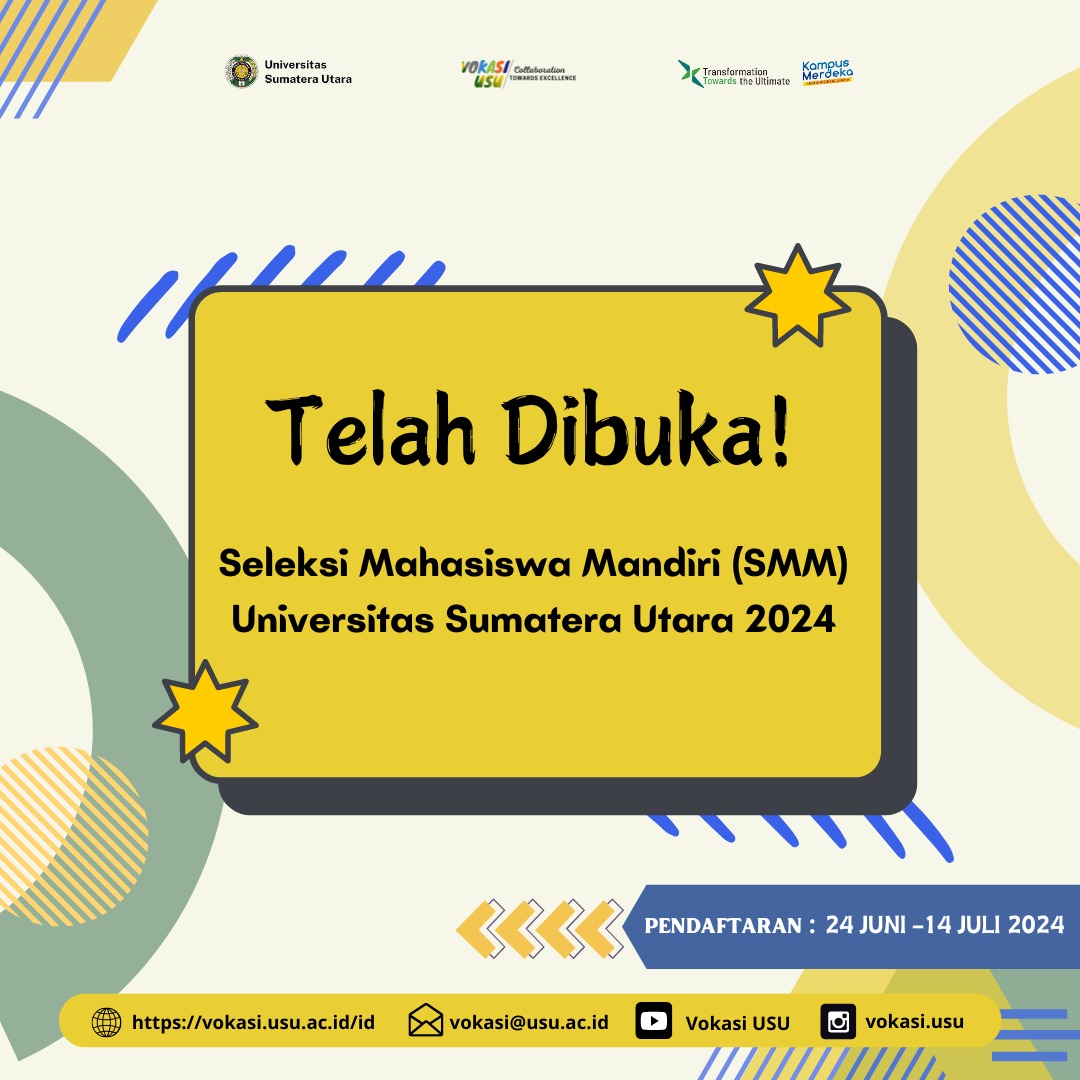 Independent Student Admission (SMM) Universitas Sumatera Utara